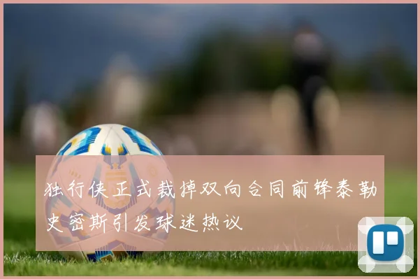 独行侠正式裁掉双向合同前锋泰勒史密斯引发球迷热议